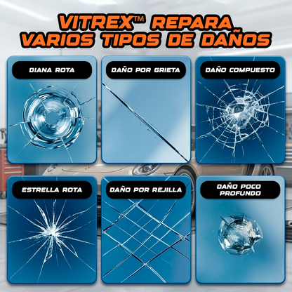 VITREX™: El vidrio líquido que repara tu parabrisas en solo 20 minutos