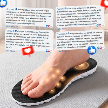 Slep Gel: El gel inteligente que protege tus pies todo el día